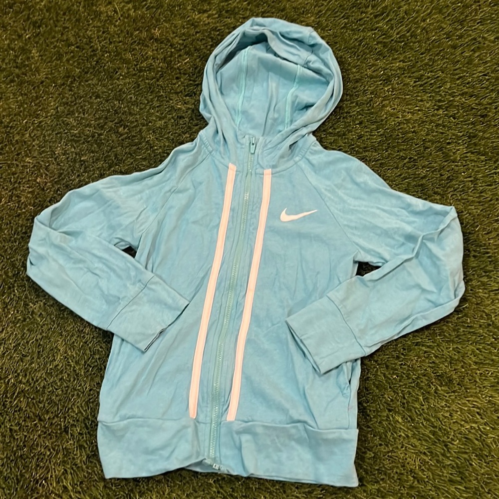 Girls Nike light weight full zip